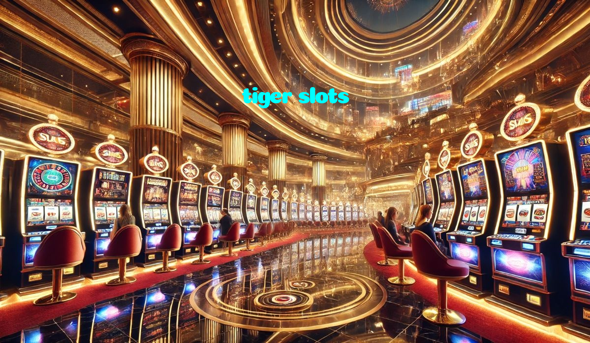 tiger slots casino presented on mobile device in Pakistan with slots and live games